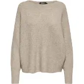 ONLY Strickpullover "ONLDANIELLA L/S PULLOVER KNT NOOS" Materialmix, regular fit