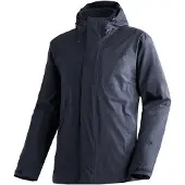 Maier Sports Herren Winterjacke Metor 3in1 Men Blau 60