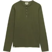 Superdry Slub Grandad Langarm-t-shirt