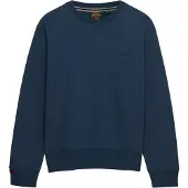 Superdry für Herren. M2013751A Sweatshirt Essential Logo Crew Marineblau (XXL), Lässig, Baumwolle