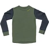Devold Expedition Merino Thermo-Unterhemd Kid, Night/Forest, 8 Jahre