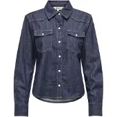ONLY Jeanshemd Charlize 15364777 Blau Regular Fit
