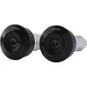 Highsider Lenkerenden DOT, PAAR, ALU SCHWARZ Aluminium