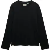Superdry für Herren. M6010955A Klassisches T-shirt schwarz (L), Lässig, Baumwolle, Langarm