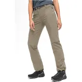Maier Sports Outdoorhose "Lulaka Winter", Damen, Gr. 26, Kurzgrößen, beige (dunkelbeige), 90% Polyamid, 10% Elasthan, Hosen Outdoorhose, Damen Winter Wanderhose, Funktionshose mit Netzinnenfutter