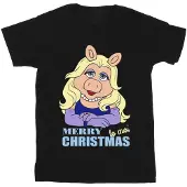 Li-cense Muppets Miss Piggy Queen of Holidays TShirt
