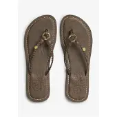 Superdry Faux Leather Braided Flip-flops