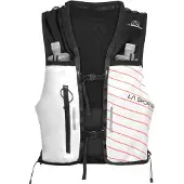 La Sportiva Ultra Trail Vest 10L, Style 79N, Farbe 000322 White/Cherry Tomato, Größe L,