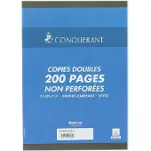Conquerant Sept Kanzleipapier, DIN A4, SEYES, 100 Blatt