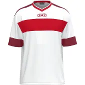 Jako Trikot Club 92 KA M weiß/rot/maroon