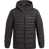 Craghoppers Herren Jacke Compresslite IX Hooded Jacket Schwarz L