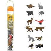 Safari spielset Nature Toob junior braun/grau/rot 12-teilig