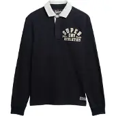 Superdry Langarmshirt "VINTAGE ATHLETIC RUGBY" Baumwolle, relaxed fit