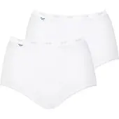 Sloggi Maxislip "Basic+" perfekter Sitz, Baumwollmix, elastisch, weiche Nähte