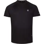 Dare 2b Accelerate Kurzarm-t-shirt Schwarz S Mann Schwarz S