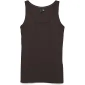 Vero Moda Tanktop "VMLULU LONG TANK TOP JRS GA NOOS" Baumwollmischung, regular fit