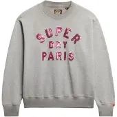 Superdry Embellished Varsity Loose Sweatshirt