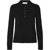 Selected Thea Langarm-polo