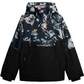 Superdry für Herren. MS110192A Freestyle Overhead Skijacke schwarz (XL), Lässig, Sportlich, Polyester, Schnee, Draußen