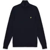 Lyle & Scott Pull mit Rundhalsausschnitt aus Baumwolle und Merinowolle