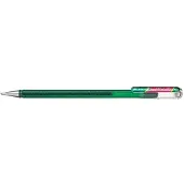 Pentel Gel-Tintenroller Hybrid Dual Metallic Glitter, rot