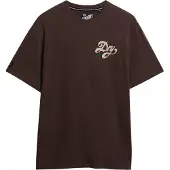 Superdry Tap Room Oversize Kurzarm-t-shirt