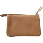 Clairefontaine Kl Tasche Leder 2F 13x9 Natur