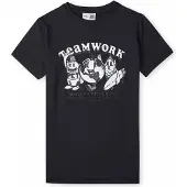 O'Neill T-Shirt Hybrid Teamwork Kinder Black Out-Größe 128
