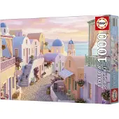 Educa Dreamy Santorini Puzzle 1000 Stücke Mehrfarbig Kinder Mehrfarbig One Size