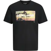Jack & Jones T-Shirt Indiana Tee 12288112 Schwarz Regular Fit