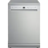 Ariston Hotpoint MaxiSpace H7F HS41 X, Freistehend, Standardgröße (60 cm), Edelstahl, Grau, Berührung, 1,3 m