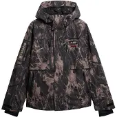 Superdry für Herren. MS110190A Ski Shell Jacke braun, schwarz (M), Lässig, Sportlich, Schnee, Recyceltes Polyester, Nachhaltig