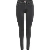 ONLY Skinny-fit-Jeans "ONLRAIN LIFE REG SKINNY DNM" mit Gürtelschlaufen