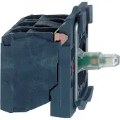 Schneider Electric GS Hilfsschalter-Block ZB5AW0B15 1S 1OE mit Led-Modul weiss 24V