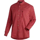 Maier Sports Mats Long Sleeve red check (M20404) 56