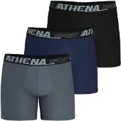 Athena Boxer AIR FIT LONG Pack de 3 herren