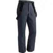 Maier Sports Skihose "Anton 2.1", Herren, Gr. 58, Normalgrößen, grau, 100% Polyester, Hosen Skihose, Herren Schneehose mit Hosenträgern, wind/wasserdicht, Regular Fit
