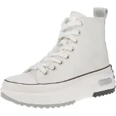Replay GWV1H C0001T Aqua Clean - Damen Schuhe Sneaker - 081-White-Silver, Größe:41 EU
