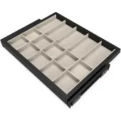 Emuca Organizer-set Für Schubladen Für Schränke