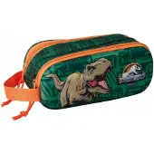 Jurassic World 3D Doppel-Federmäppchen, Grün