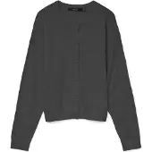 Vero Moda Strickjacke Marina 10331831 Grau Regular Fit