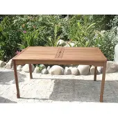 Sedex Gartentisch New Jersey 150 x 85 cm natur massiv