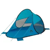 MCKINLEY Strandmuschel BORA UV50 901 BLUE LIGHT/BLUE PETR