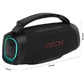 LG XG8T XBOOM BLK, 1.0 Kanäle, 3,99 cm (1.57"), 120 W, 6 Ohm, Kabellos, USB Typ-C