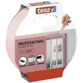 TESA Malerband Tapeten 25mx25mm rosa Packung mit 12 Stück