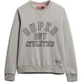 Superdry für Herren. M2013965A Sportliches graues bedrucktes Sweatshirt (XL), Lässig, Baumwolle