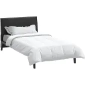 vidaXL 2-in-1 Bettdecke Weiß 140 x 220 cm Feder