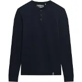 Superdry Grandad Langarm-t-shirt