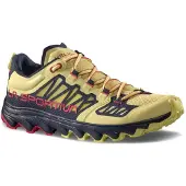La Sportiva Helios III Woman, Zest/Night Sky, Größe 41.5, ZFRS052E36B46415, Mountain Running Low Cut Schuhe Damen -