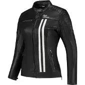 Rusty Stitches Alice Damen Motorrad Lederjacke